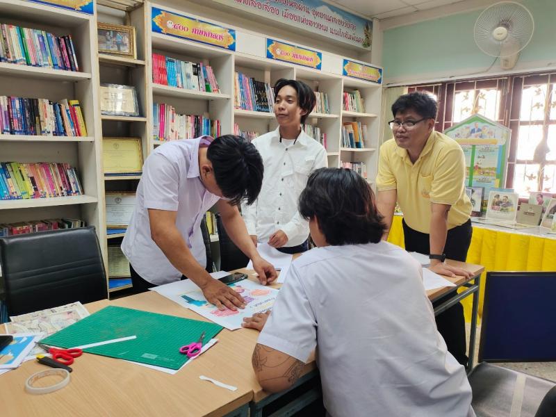 17. นักศึกษาทำ กพช. และดำเนินกิจกรรมคุณธรรม จริยธรรม และคุณลักษณะอันพึงประสงค์ วันที่ 10 มีนาคม 2568